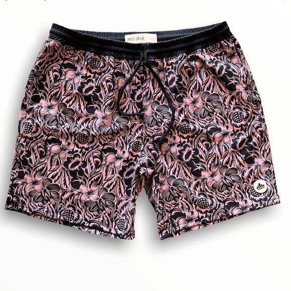 Sport of Kings Flowers Ablaze Poolside Short Men’s XXL Swim Active Wear Shorts